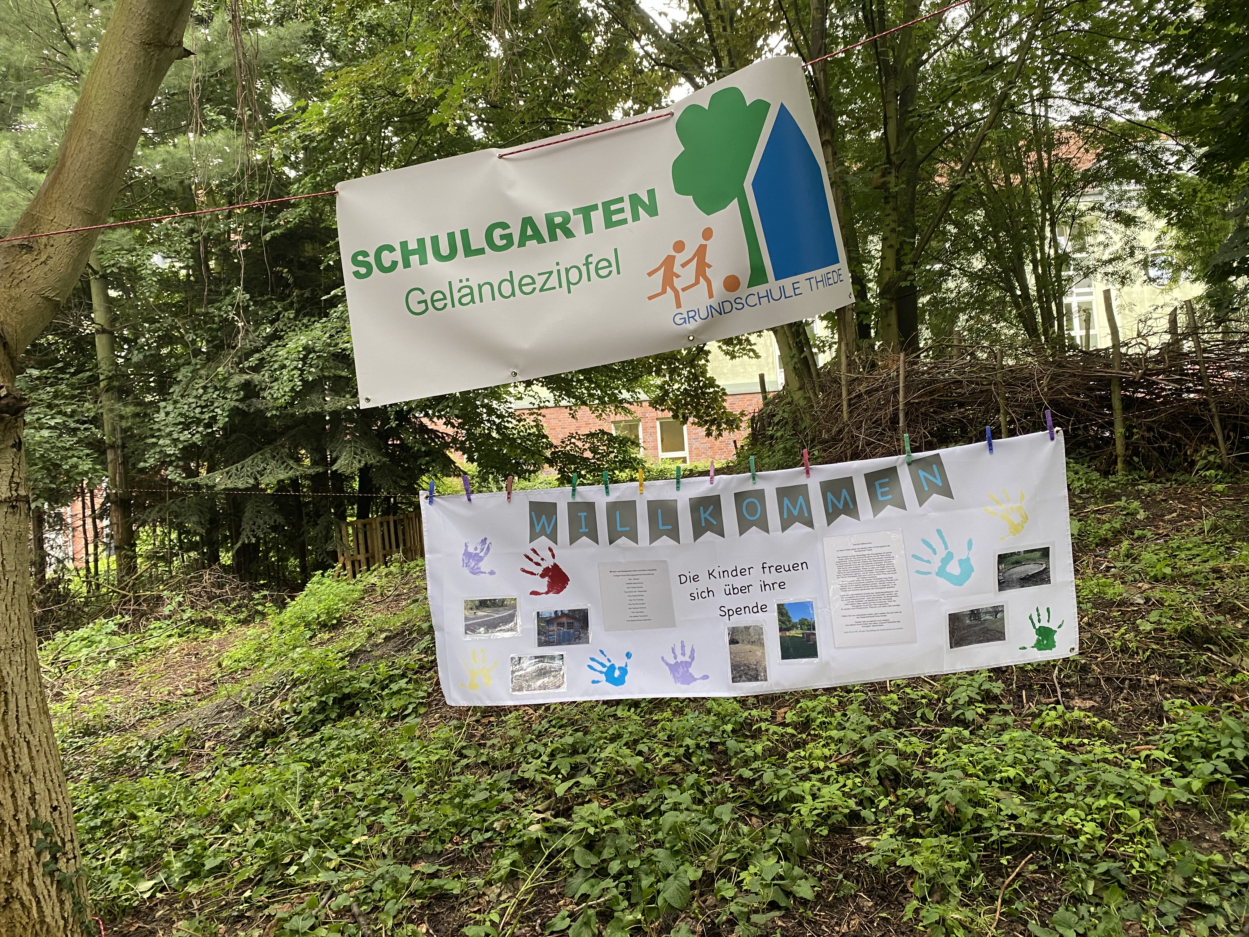 Die Grundschule Thiede hat jetzt einen Schulgarten!